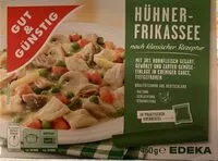 Mängden socker i Hühnerfrikassee