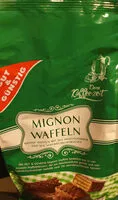 Mängden socker i Mignon Waffeln