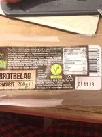 Mängden socker i Veganer Brotbelag