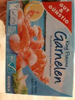 Mängden socker i King Prawns Garnelen