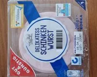 Mängden socker i Delikatess Schinkenwurst