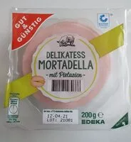 Mängden socker i Delikatess Mortadella Mit Pistazien