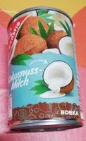 Mängden socker i Kokosnussmilch
