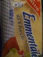 Mängden socker i Emmentaler