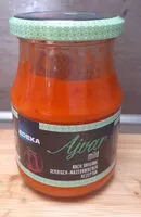 Mängden socker i Ajvar mild