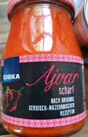 Mängden socker i Ajvar scharf