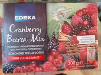 Mängden socker i Cranberry-Beeren-Mix