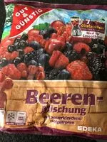 Mängden socker i Beeren Mischung