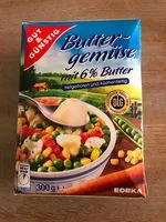 Mängden socker i Butter Gemüse