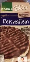 Mängden socker i Edeka Bio Schoko Reiswaffeln