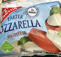 Mängden socker i Zarter Mozzarella