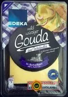Mängden socker i mild würziger Gouda aus Weidenmilch