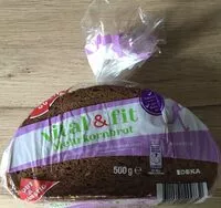 Mängden socker i vital & fit Mehrkornbrot