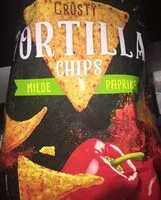 Mängden socker i Tortilla Chips Milde Paprika