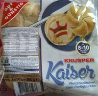 Mängden socker i Knusper Kaiser