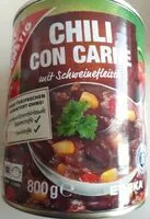 Mängden socker i Chili Con Carne mit Schweinefleisch