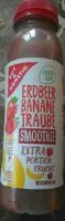 Mängden socker i Erdbeer Banane Traube Smoothie