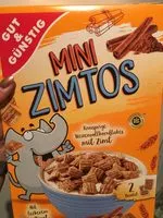 Mängden socker i Mini Zimtos
