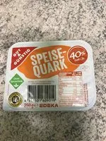 Mängden socker i Speisequark, 40% Fett i. Tr.