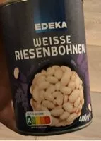 Mängden socker i Weiße Riesenbohnen