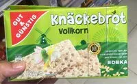 Mängden socker i Knäckebrot Vollkorn