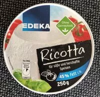 Mängden socker i Ricotta 45% Fett i.Tr.