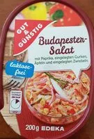 Mängden socker i Budapester-Salat