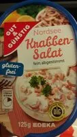 Mängden socker i Nordsee krabben salat