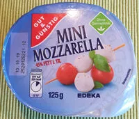 Mängden socker i Mini mozarella