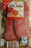 Mängden socker i Salami geräuchert im Pfeffermantel