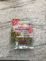 Mängden socker i Kochschinken in Aspik mit Gewürzgurken