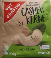 Mängden socker i Cashewkerne