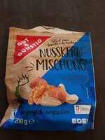 Mängden socker i Nusskernmischung