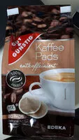 Mängden socker i Gut & Günstig Kaffepads entkoffeiniert