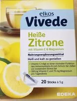 Mängden socker i Heiße Zitrone