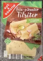 Mängden socker i Fein-pikanter Tilsiter