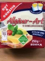 Mängden socker i Allgäuer Art