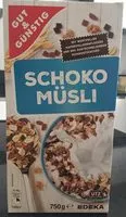 Mängden socker i Schoko Müsli