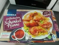 Mängden socker i Grillhähbchen Schenkel Pfanne