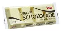 Mängden socker i Kuvertüre: Weiße Schokoladen