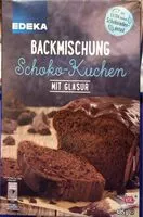 Mängden socker i Backmischung Schoko-Kuchen