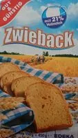 Mängden socker i Zwieback