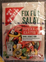 Mängden socker i FIX FÜR SALAT