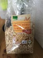 Mängden socker i Basis Müsli 5 Korn Mix