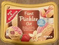 Mängden socker i Fürst Pückler Art Eis