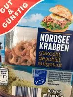 Mängden socker i Nordseekrabben