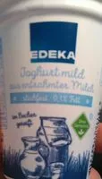 Mängden socker i Yogurt mild aus entrahmter Milch