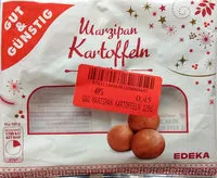 Mängden socker i Marzipan Kartoffeln
