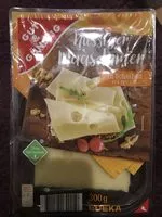 Mängden socker i Nussiger Maasdamer