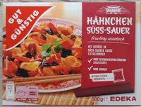 Mängden socker i Hähnchen Süß-Sauer